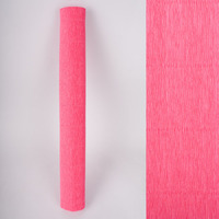 Креп-бумага (гофрированная) Италия №571 розовая гортензия -Бумагия-