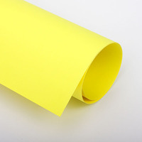 Бумага цветная 70х100 см 155 г/м2 Spectra color 363 желтый неон -Бумагия-