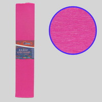 Креп-бумага (гофрированная) KR55-8006 ярко-розовый -Бумагия-