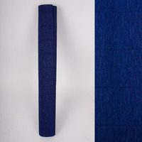 Креп-бумага (гофрированная) Италия №555 синий