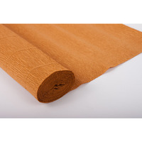 Креп-бумага (гофрированная) Италия №567 светло-коричневый