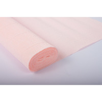 Креп-бумага (гофрированная) Италия №569 мягкий розовый