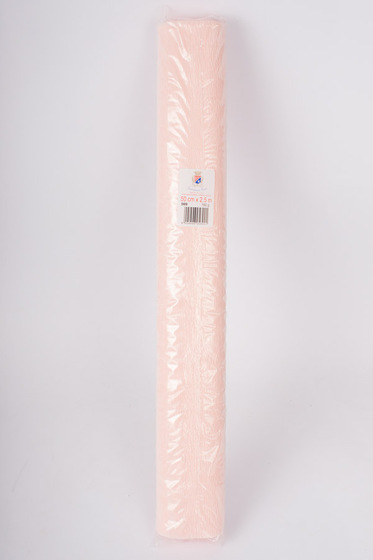 Креп-бумага (гофрированная) Италия №569 мягкий розовый -Бумагия-