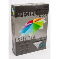 Бумага цветная А4 500 листов 80 г/м2 Spectra черный №401 -Бумагия-