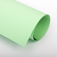 Бумага цветная 70х100 см 120 г/м2 Spectra color 190 зеленый пастель