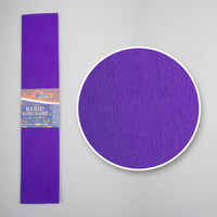 Креп-бумага (гофрированная) KR55-8025 темно-фиолетовый
