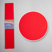 Креп-бумага (гофрированная) KR55-8047 темно-красный