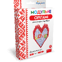 Модульное оригами «Валентинка» 336 модулей