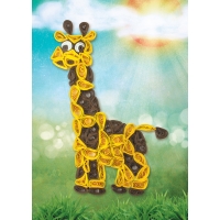 Объемный квиллинг «Жираф»