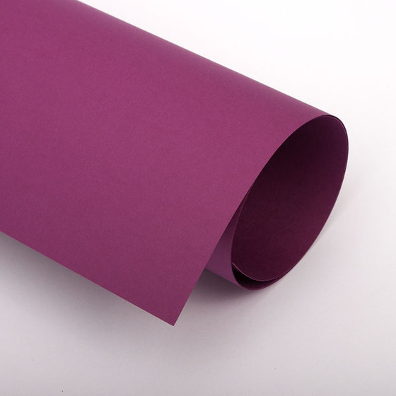 Бумага цветная 70х100 см 120 г/м2 Spectra color 44А фиолетовый темный -Бумагия-