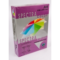 Бумага цветная А4 500 листов 80 г/м2 Spectra темно-фиолетовый №44А -Бумагия-
