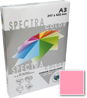 Бумага цветная А3 500 листов 75 г/м2 Spectra color IT342 розовый неон -Бумагия-