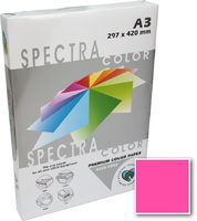 Бумага цветная А3 500 листов 75 г/м2 Spectra color IT350 малиновый неон