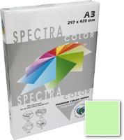Бумага цветная А3 500 листов 80 г/м2 Spectra color IT190 зеленый пастель -Бумагия-