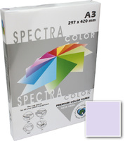 Бумага цветная А3 500 листов 80 г/м2 Spectra color IT185 лиловый пастель -Бумагия-