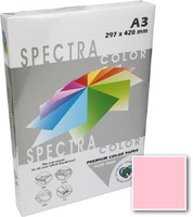 Бумага цветная А3 500 листов 80 г/м2 Spectra color IT170 розовый пастель -Бумагия-