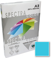 Бумага цветная А3 500 листов 80 г/м2 Spectra color IT220 синий интенсив -Бумагия-