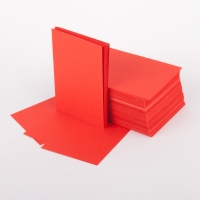 Блок бумаги для модульного оригами 250/CO44 красный интенсив